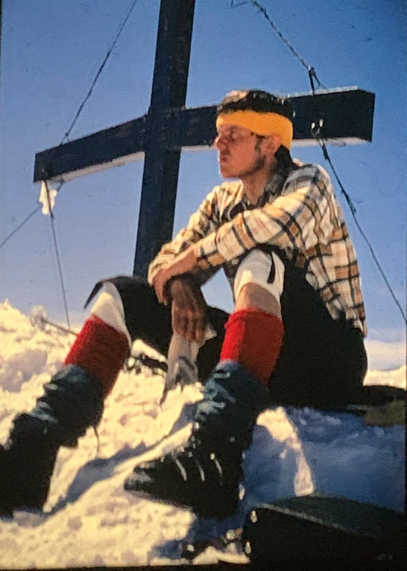 My Dad's first 3000m peaks