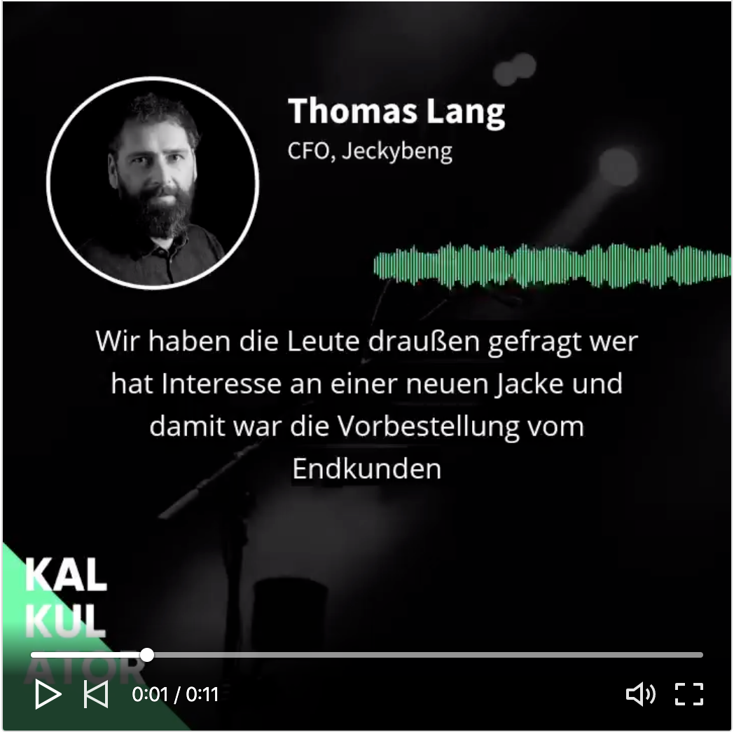 Podcast - Mit Nachhaltigkeit und neuem Verkaufskonzept durch die Krise?
