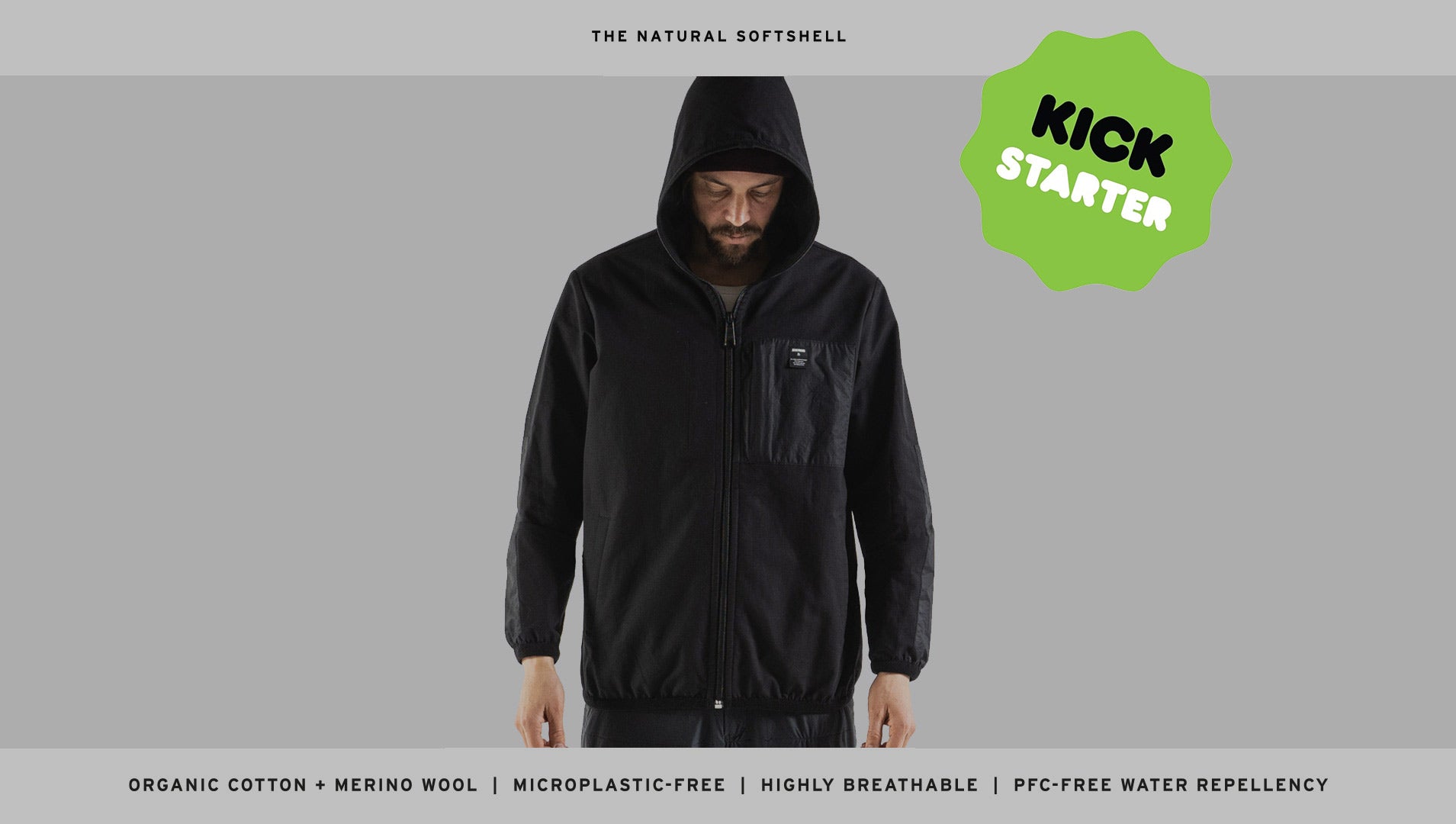 The NATURAL SOFTSHELL - Performance without plastic