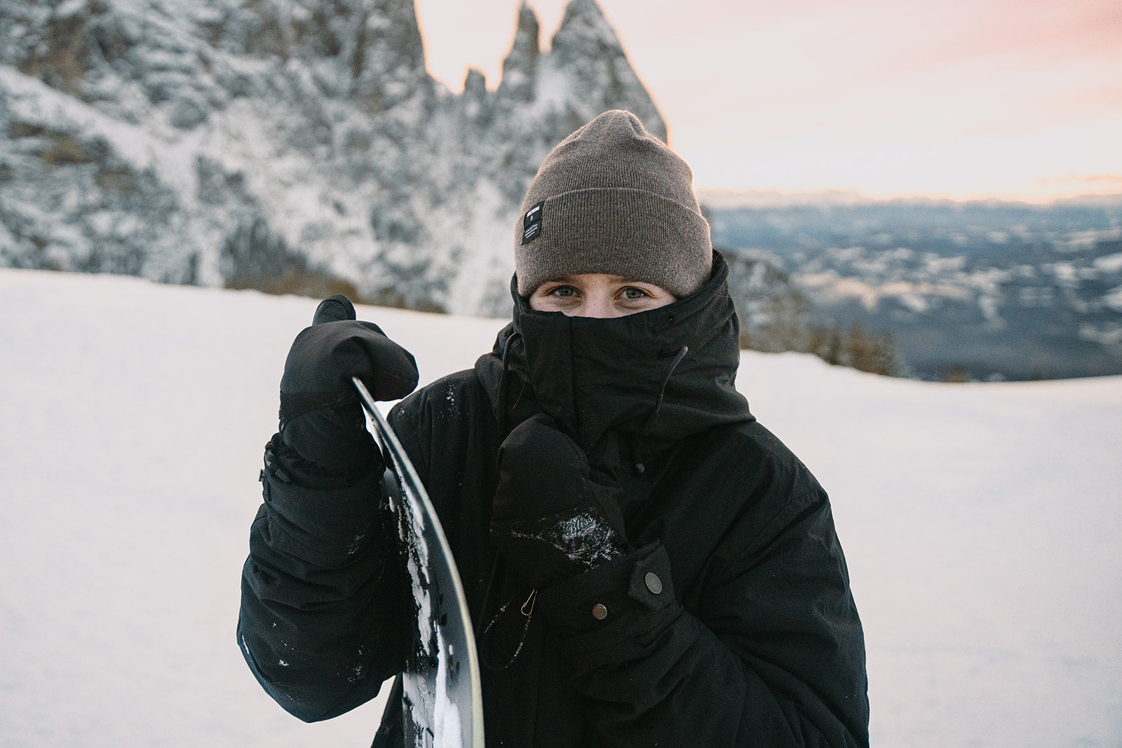 Ein Wintertag in den Dolomiten