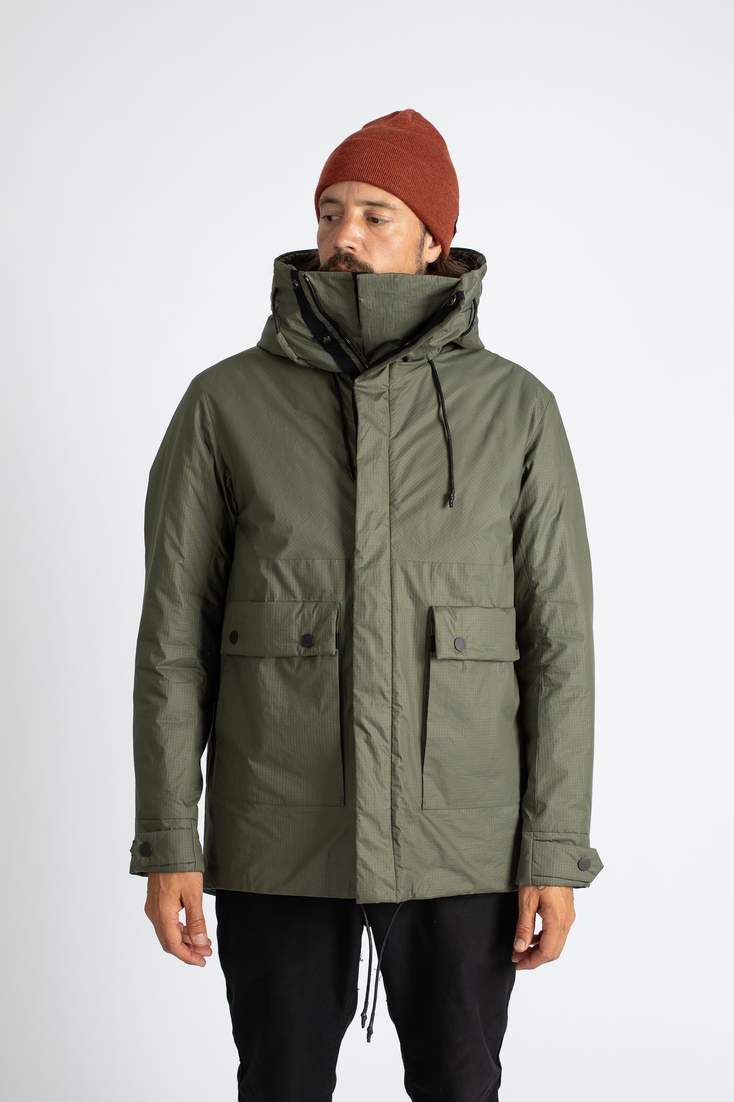 B-Ware: LIGHTWEIGHT WINTER JACKET forest green