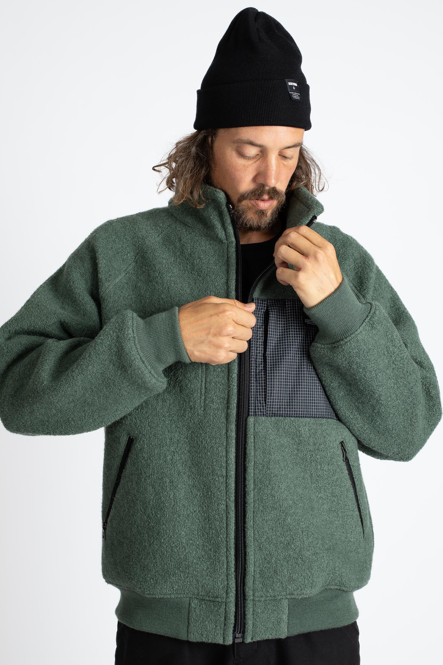 JECKYBENG-The-NATURAL-WOOLFLEECE-JACKET-13 olive-green