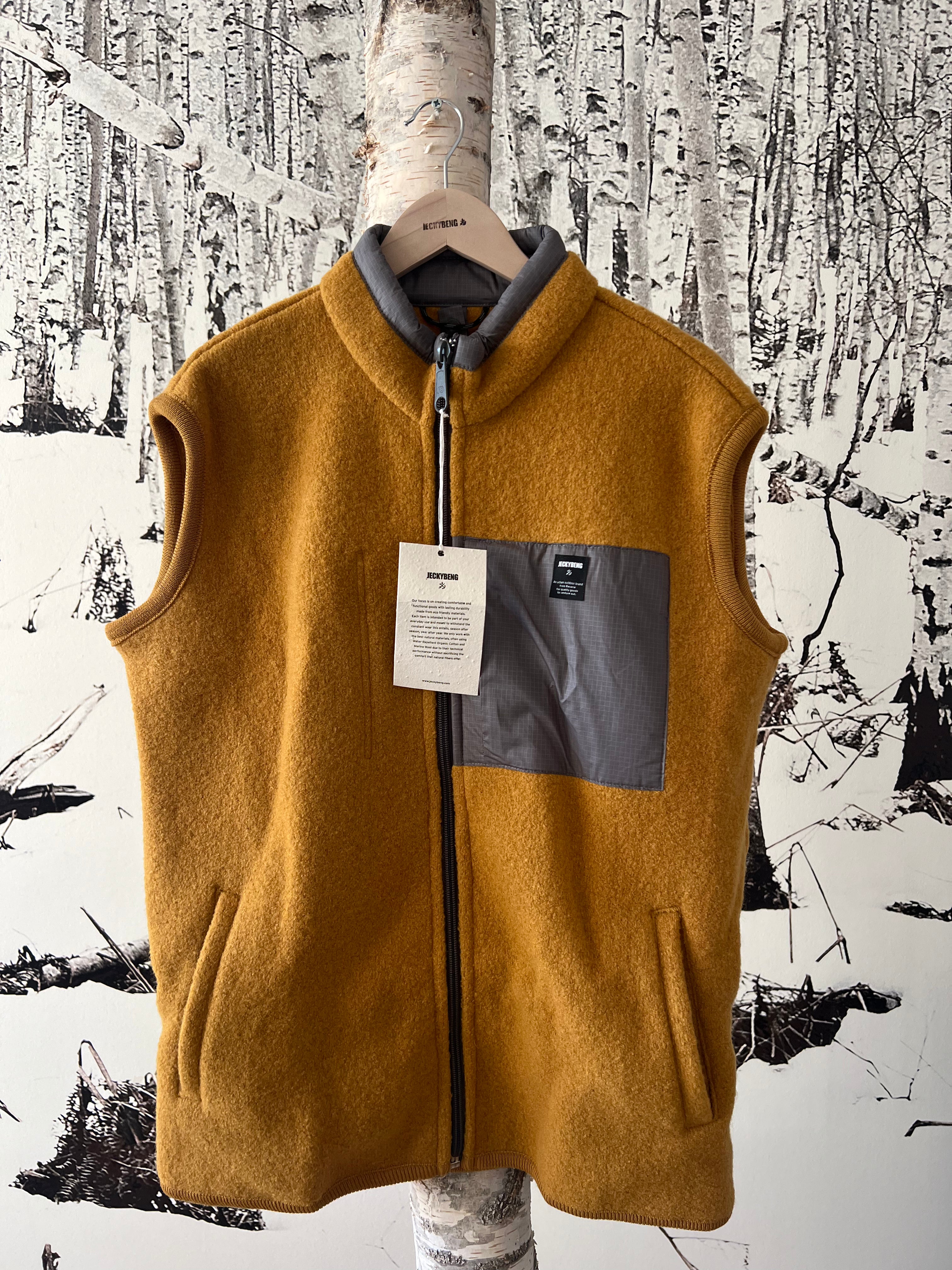 Letztes Exemplar: THE NATURAL WOOLFLEECE VEST
