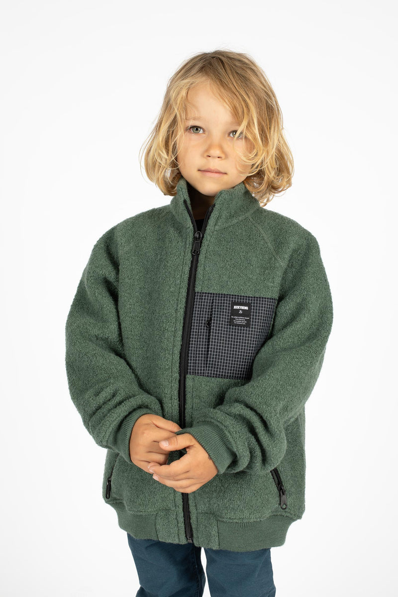 THE NATURAL WOOLFLEECE JACKET Kids