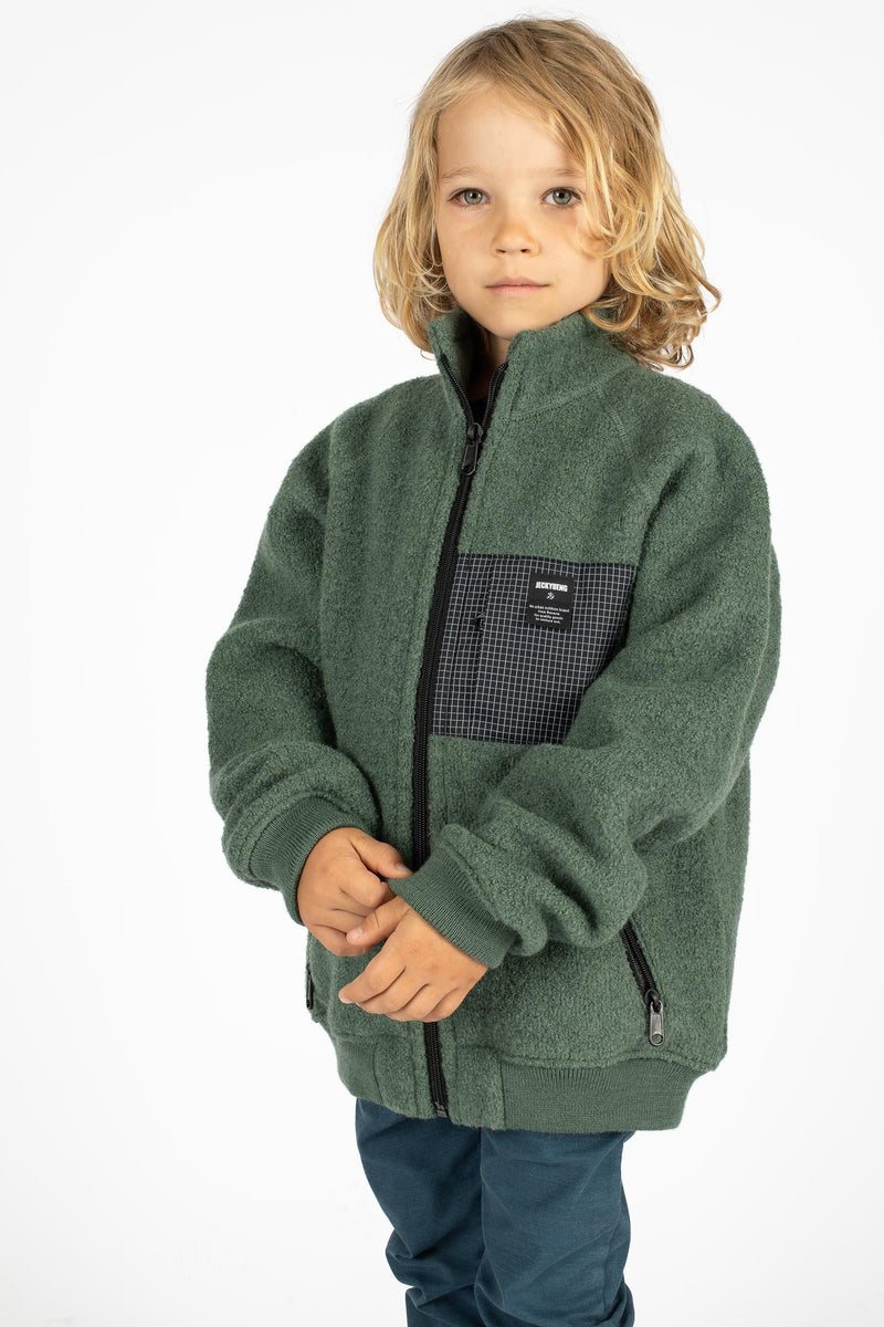 THE NATURAL WOOLFLEECE JACKET Kids