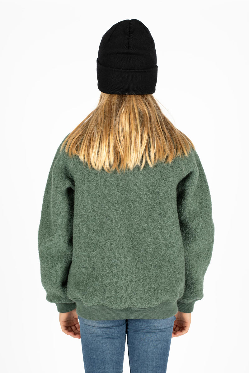 THE NATURAL WOOLFLEECE JACKET Kids