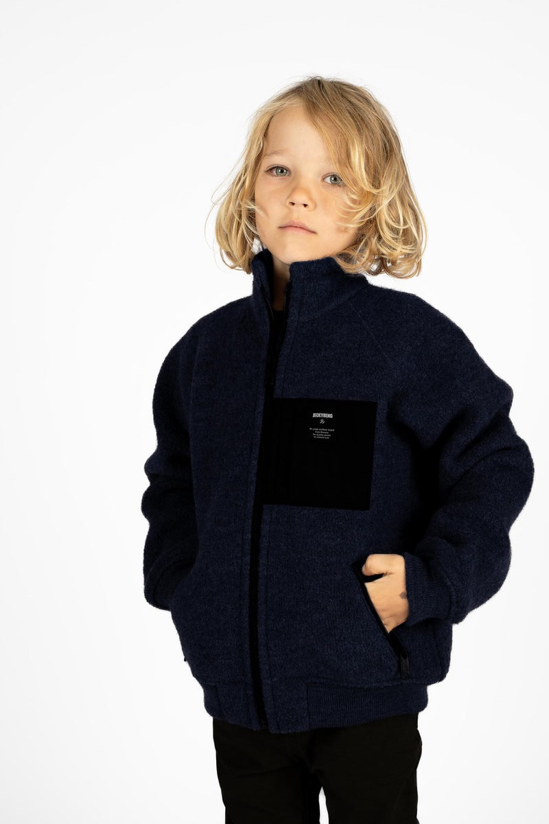 THE NATURAL WOOLFLEECE JACKET Kids