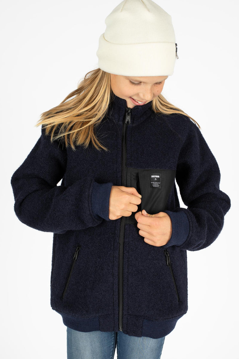THE NATURAL WOOLFLEECE JACKET Kids