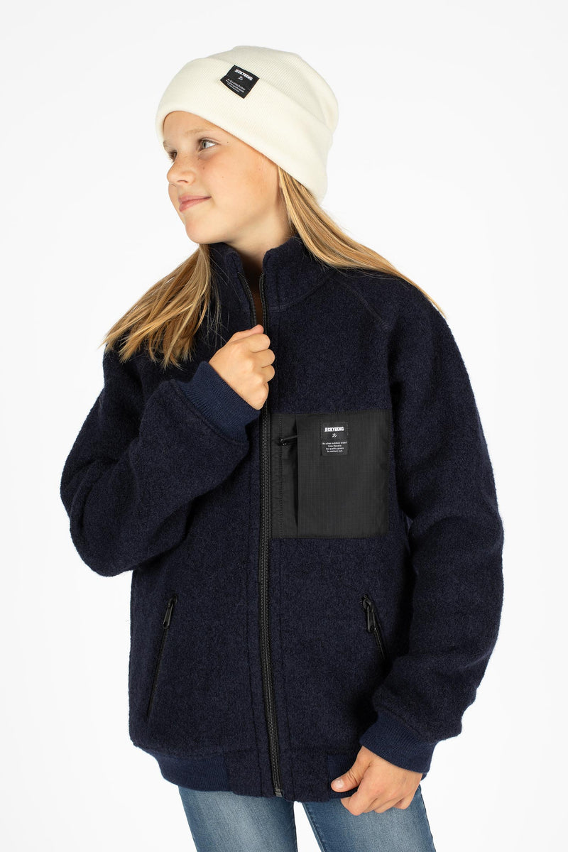 THE NATURAL WOOLFLEECE JACKET Kids