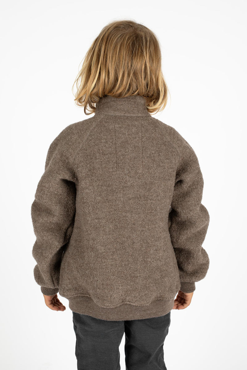 THE NATURAL WOOLFLEECE JACKET Kids