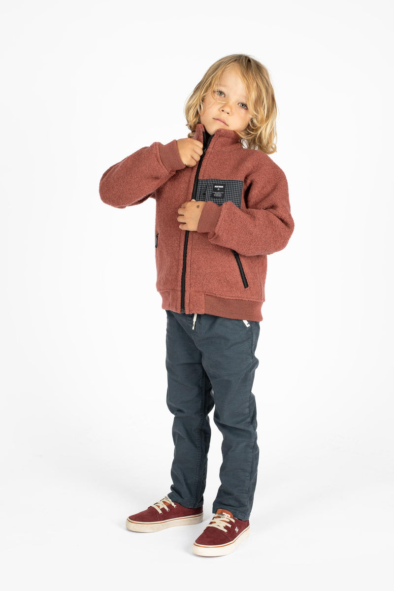 THE NATURAL WOOLFLEECE JACKET Kids