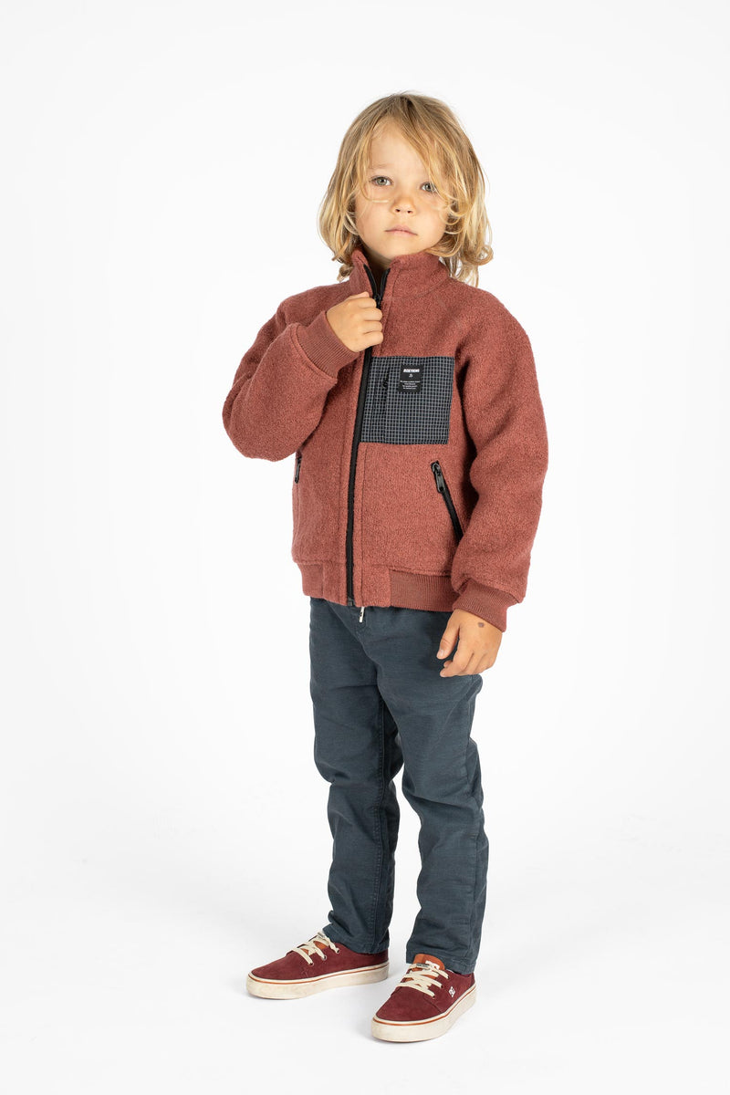 THE NATURAL WOOLFLEECE JACKET Kids