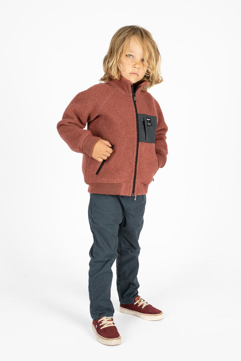 THE NATURAL WOOLFLEECE JACKET Kids