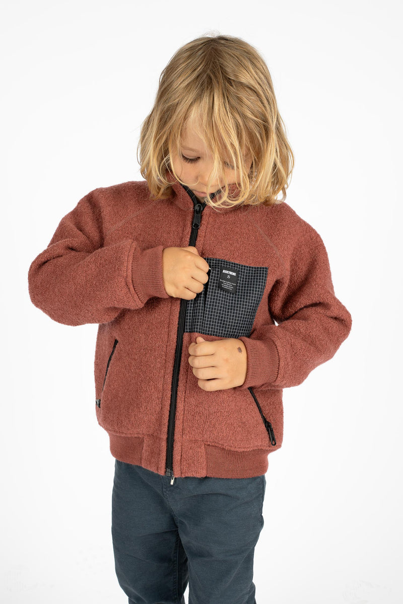 THE NATURAL WOOLFLEECE JACKET Kids