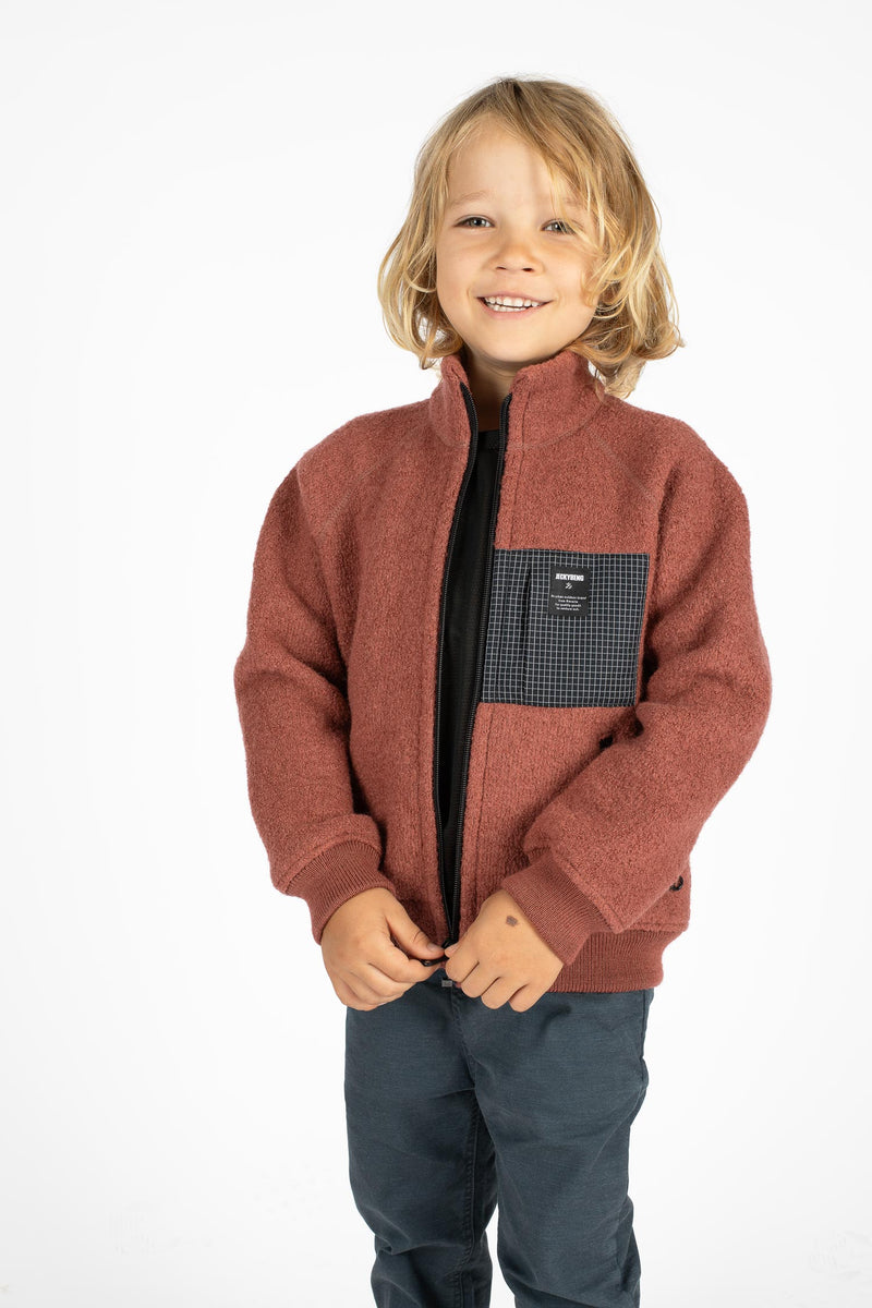 THE NATURAL WOOLFLEECE JACKET Kids
