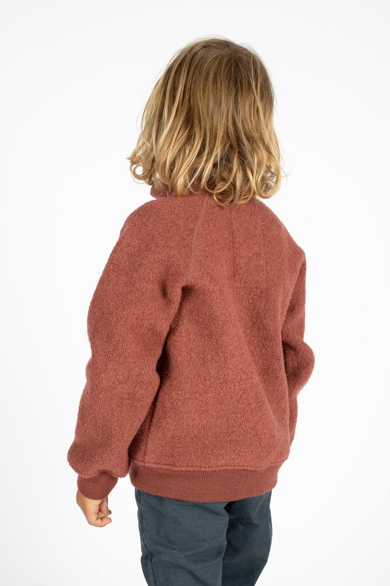 THE NATURAL WOOLFLEECE JACKET Kids