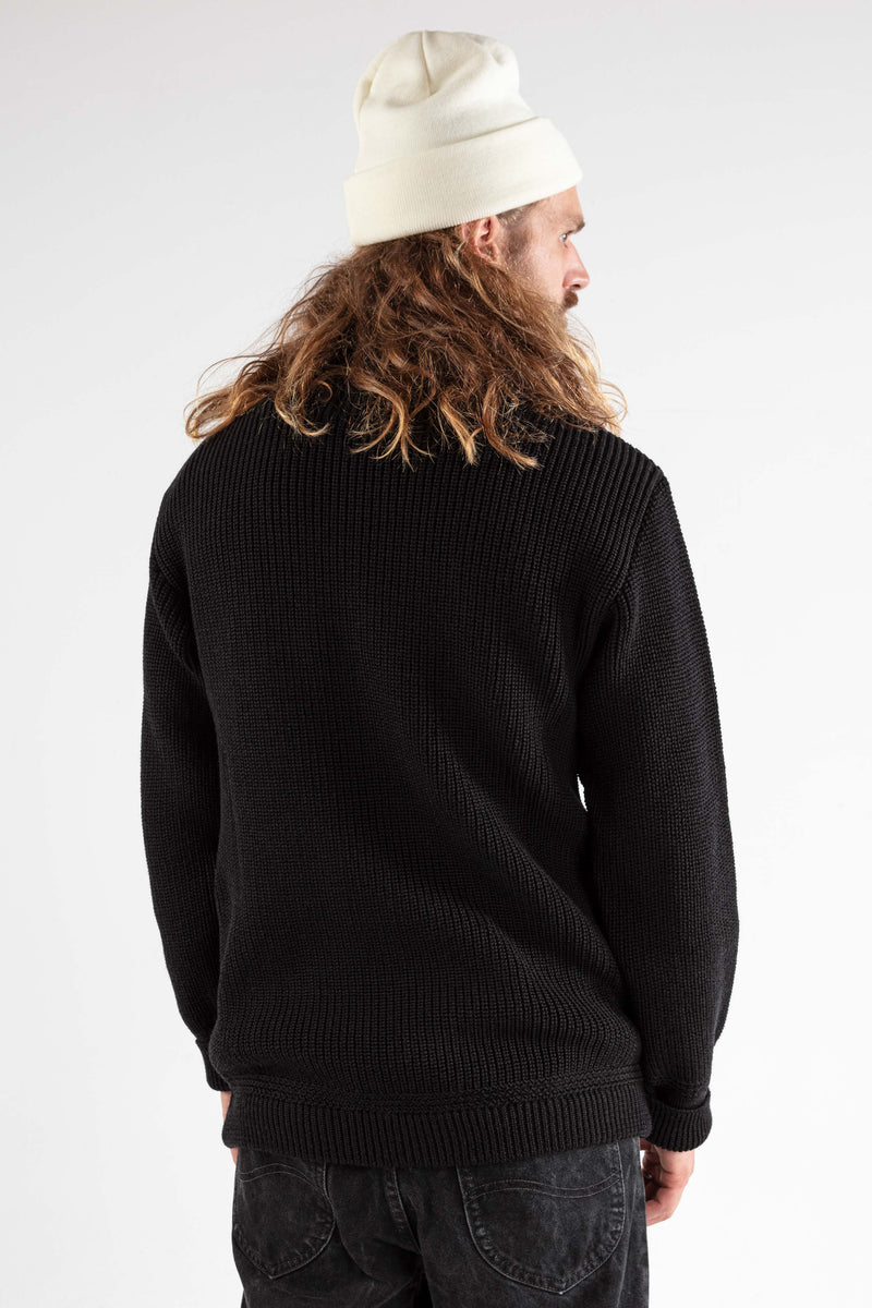 The MERINO TROYER - black