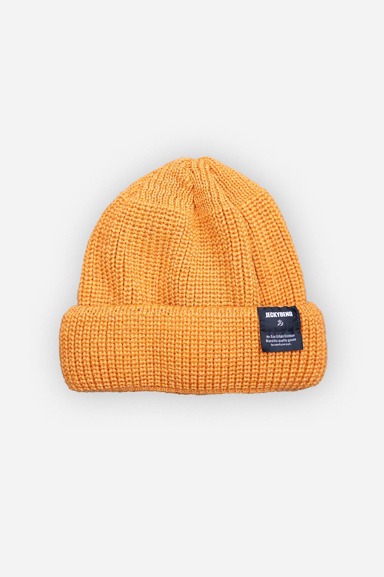 JECKYBENG-The-MERINO-BEANIE-SHORT-orange