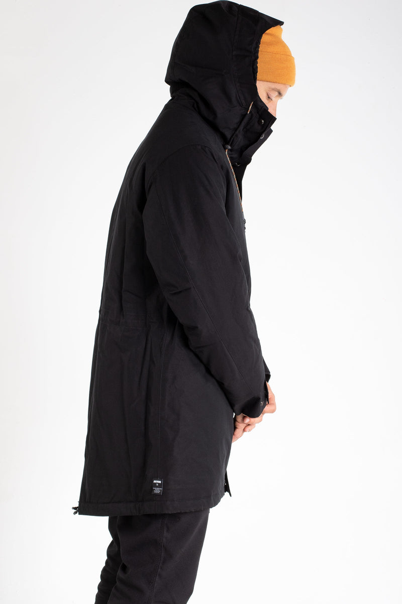 The WINTER PARKA - deep black