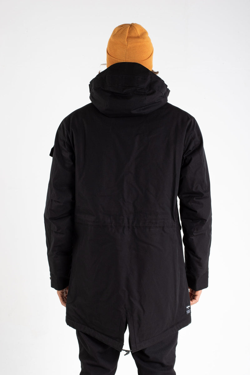The WINTER PARKA - deep black