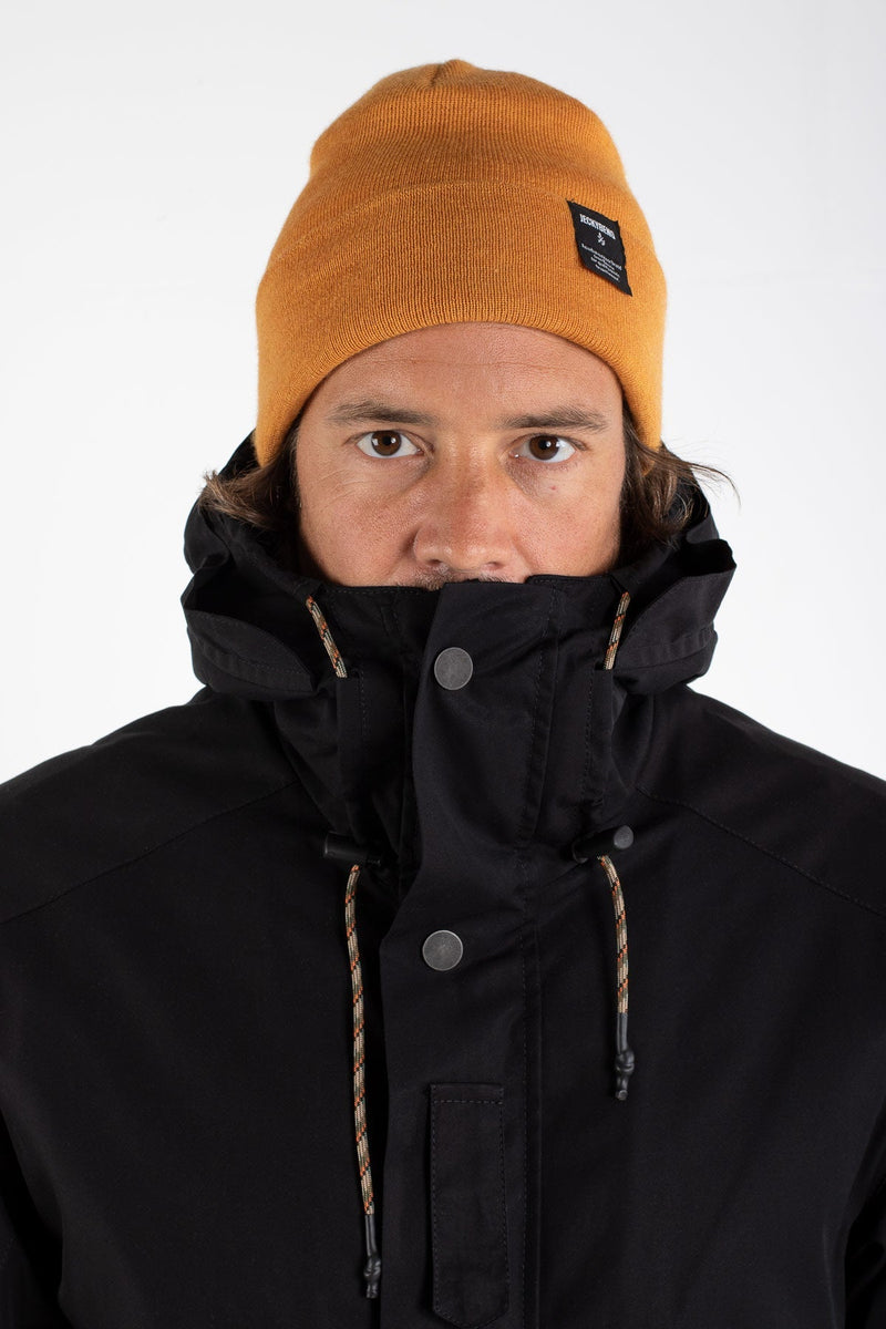 The WINTER PARKA - deep black