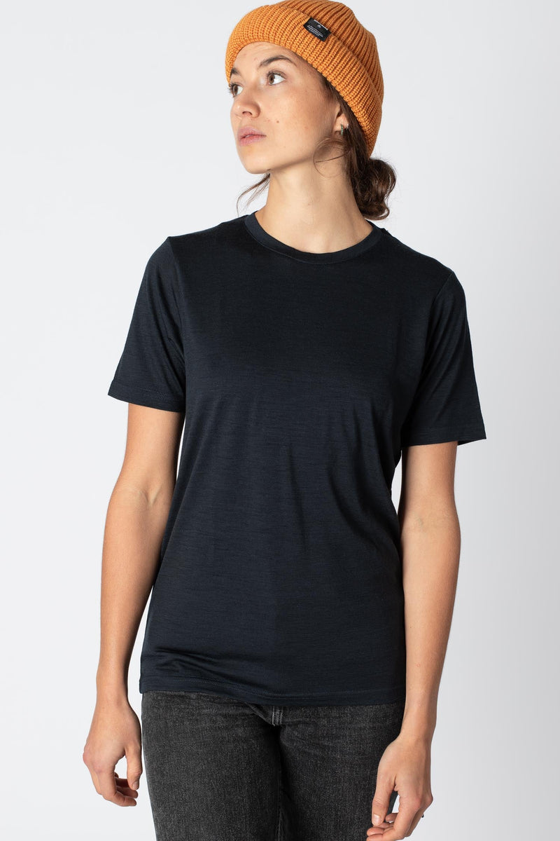 The MERINO T-SHIRT - midnight