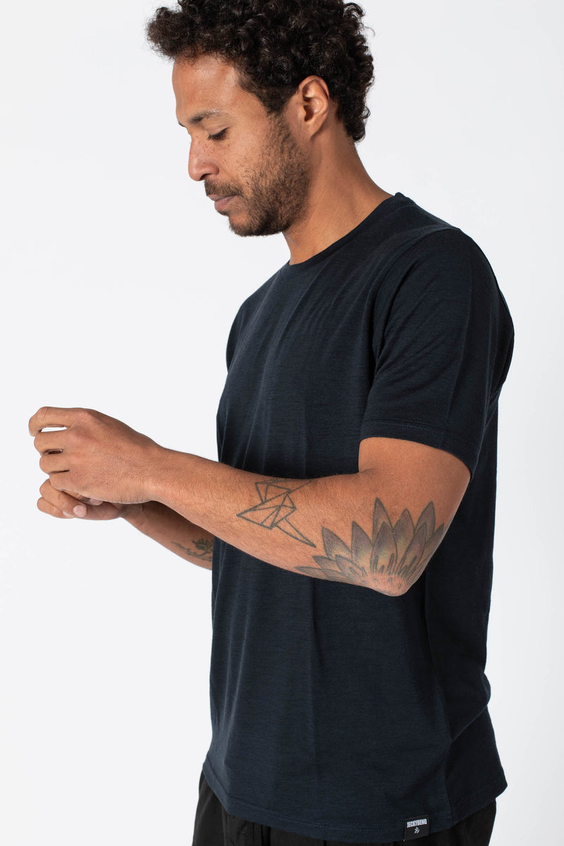 The MERINO T-SHIRT - midnight