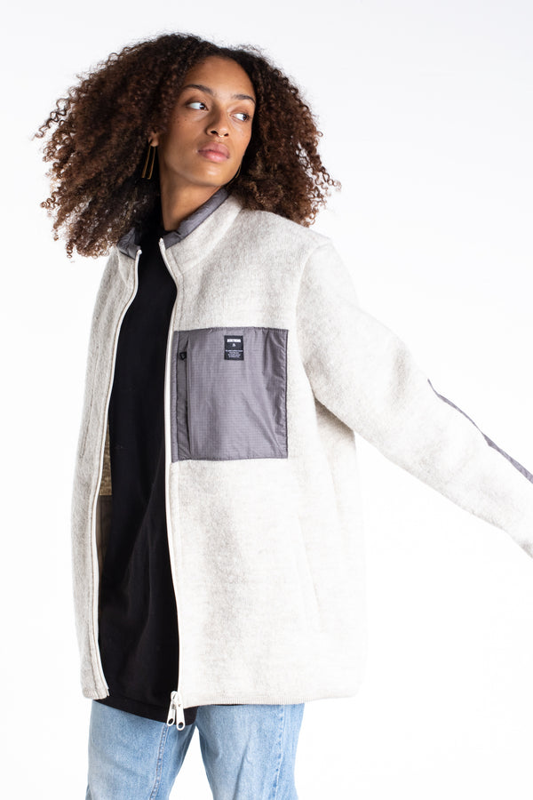 THE NATURAL WOOL FLEECE white