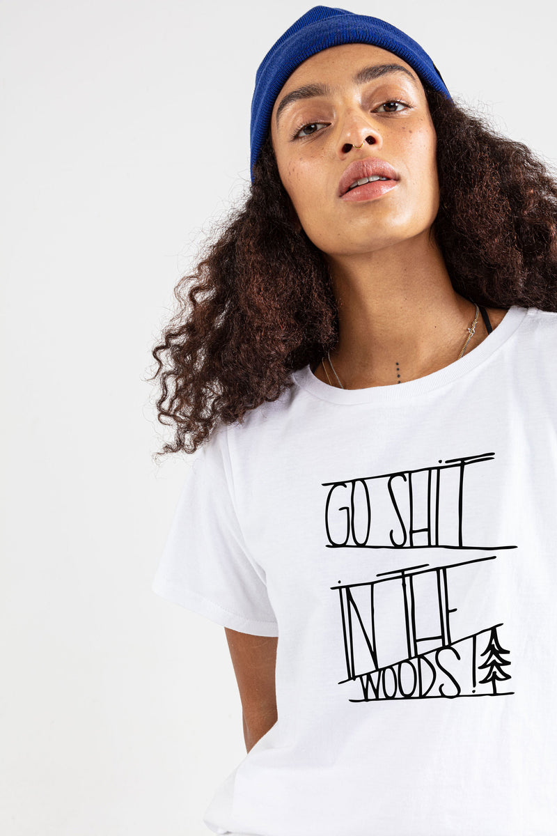 The GO S*** IN THE WOODS TEE Ladies