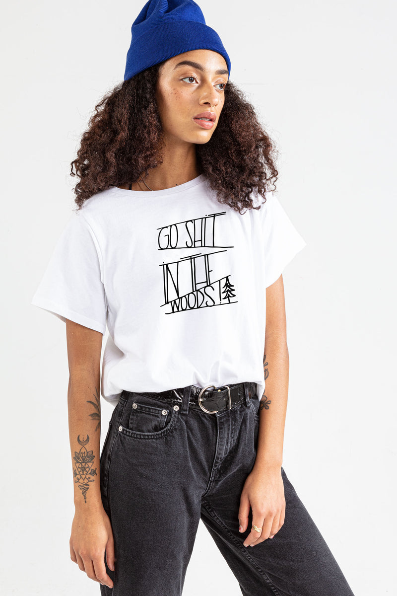 The GO S*** IN THE WOODS TEE Ladies
