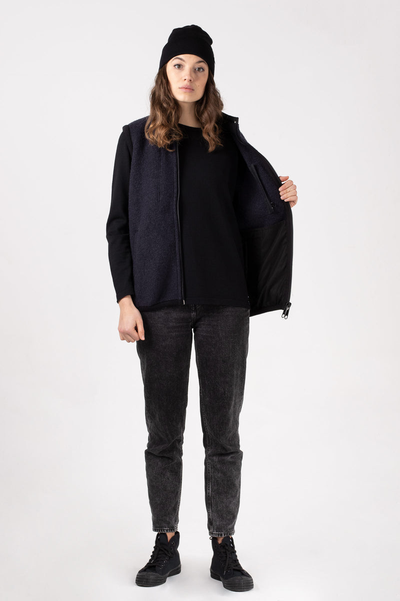 THE NATURAL WOOLFLEECE VEST